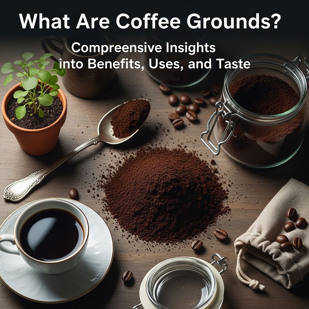 What Are Coffee Grounds? Comprehensive Insights into Benefits, Uses, and Taste Discover the composition, health benefits, versatile uses, and complex taste of coffee grounds.