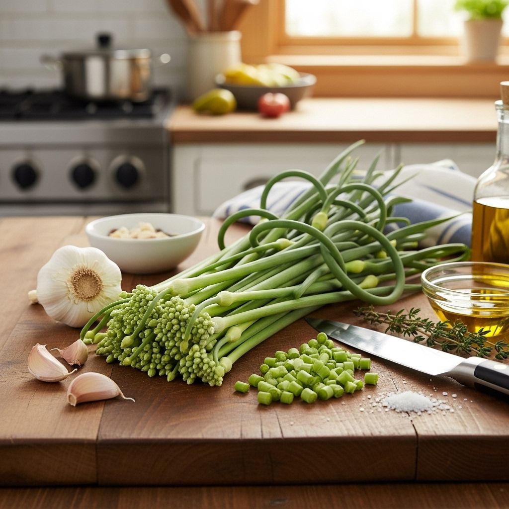 Discover the unique flavor, nutritional benefits, and versatile uses of garlic scapes—an exclusive, seasonal delicacy you won’t want to miss.