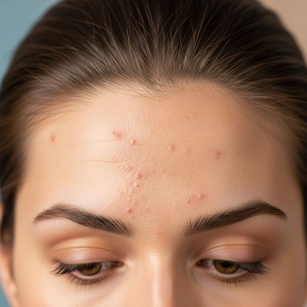 Understanding the root causes of forehead acne and discovering dermatologist-backed solutions for a clearer, healthier complexion.