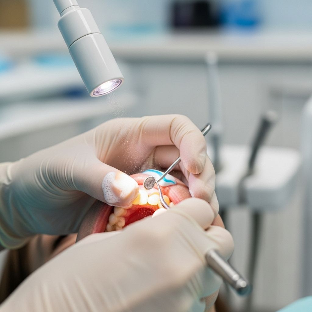 Discover the step-by-step process of professional tooth cleaning, from examination to fluoride treatment, and how each stage boosts your oral health.