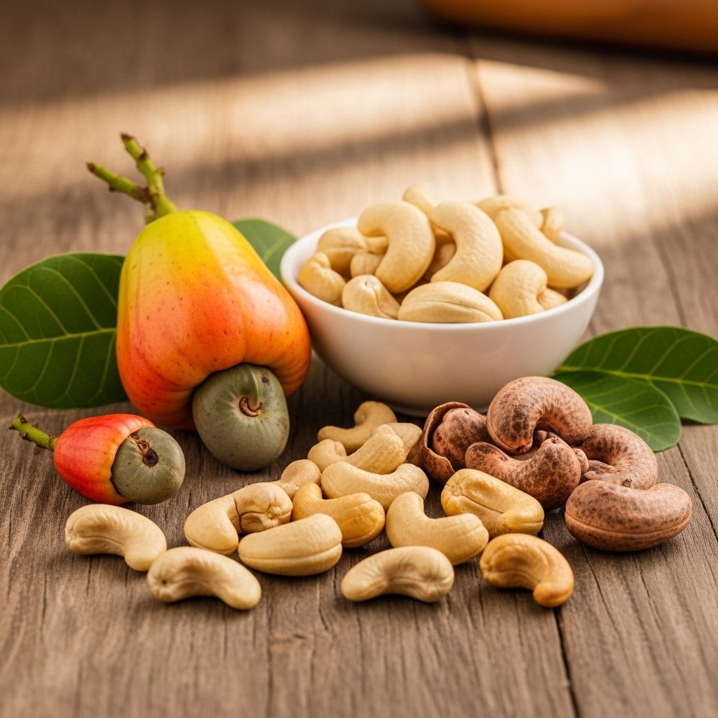 What Is Cashew? Exploring Its Botanical Roots, Health Benefits, Uses, and Taste Profile Uncover the wonders of cashew: its botanical origins, exceptional health benefits, versatile uses, and delightful taste.