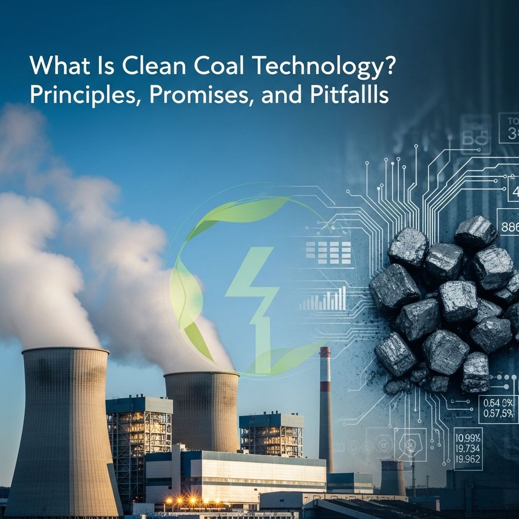 Clean coal technology aims to reduce emissions from coal power, but significant challenges remain for its efficiency, cost, and climate impact.