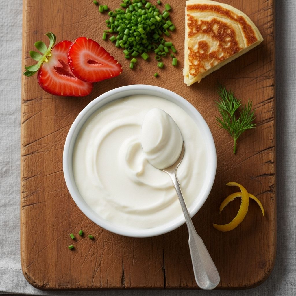What Is Crème Fraîche? Benefits, Uses, and Taste – The Ultimate Guide to This French Culinary Gem Explore crème fraîche: the rich, tangy French cream prized for its culinary versatility, health perks, and unique flavor.