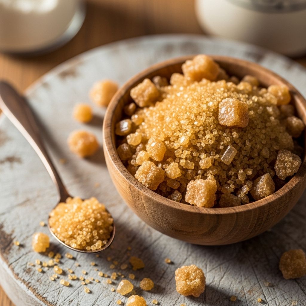 What Is Demerara Sugar? Comprehensive Guide to Benefits, Uses, and Taste Explore the unique qualities, health considerations, culinary uses, and flavor profile of Demerara sugar in depth.