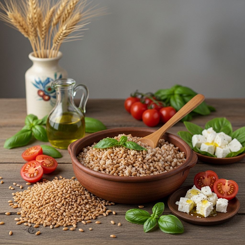Explore the origins, health benefits, versatility, and culinary appeal of farro, an ancient whole grain gaining modern popularity.