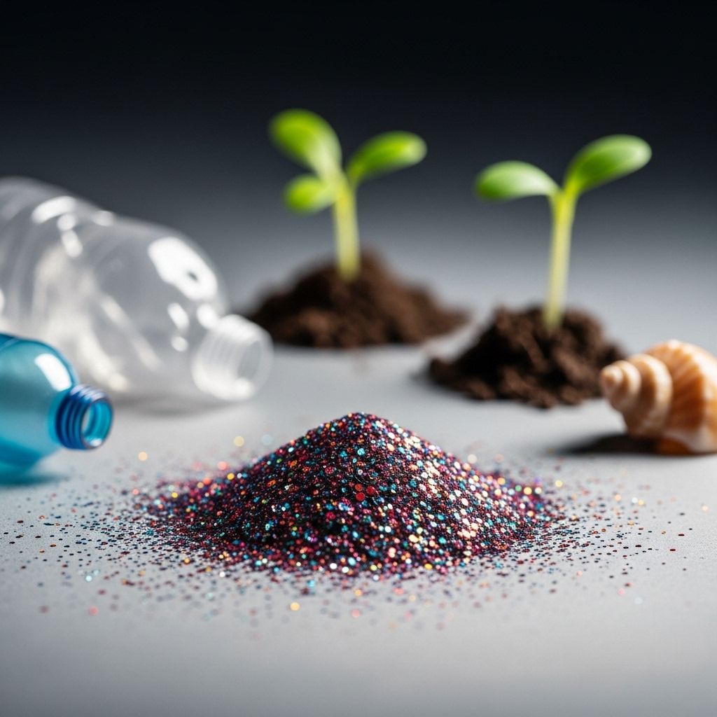 Glitter’s tiny sparkle comes at a large environmental cost—but new sustainable alternatives are changing the future of shimmer.