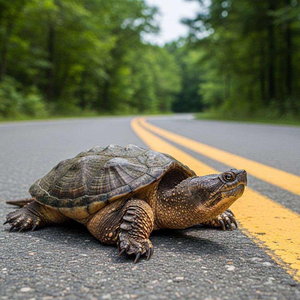 Discover the right steps to safely help turtles cross roads and understand the impact of roads on turtle populations.