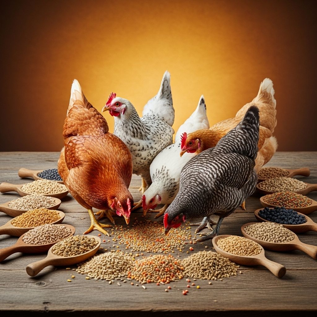 What to Feed Chickens: The Complete Guide for Healthy, Happy Flocks Optimal nutrition throughout each life stage boosts growth, immunity, and egg quality.