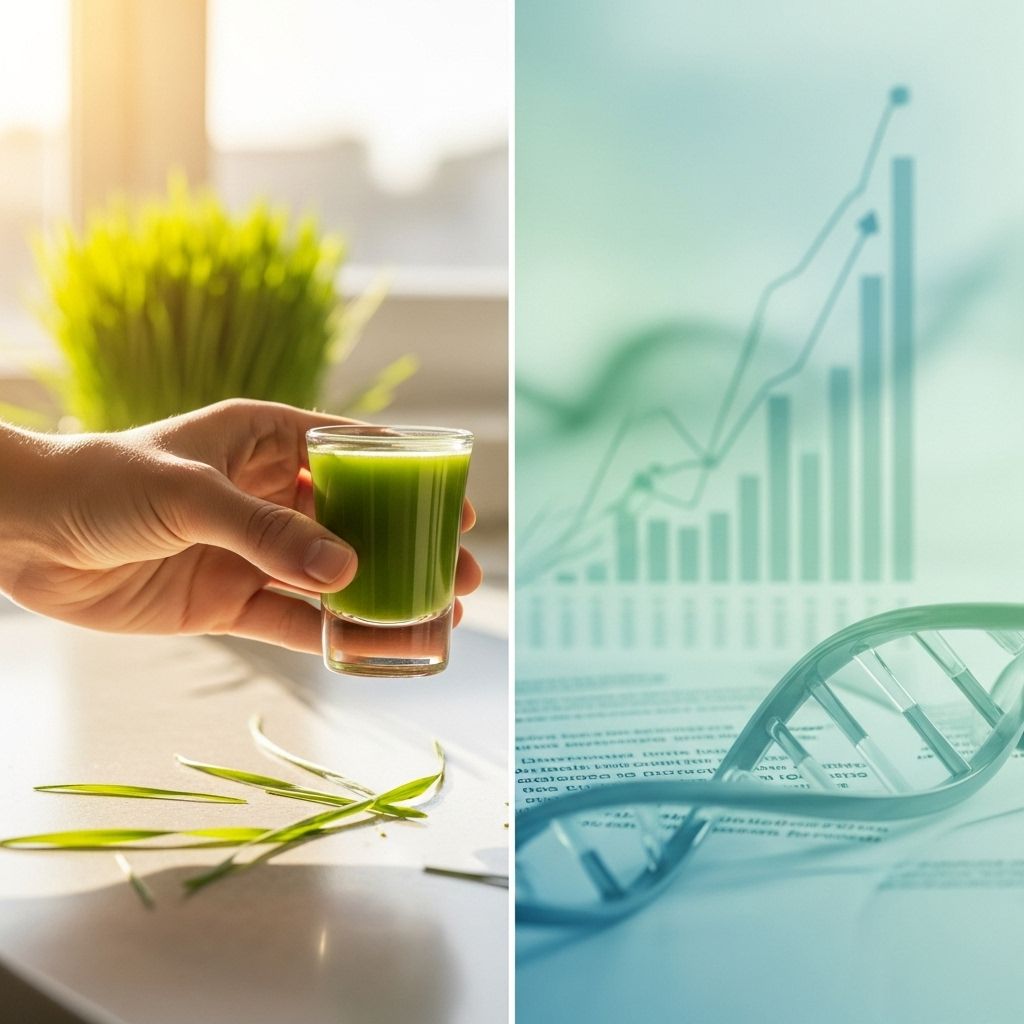Can two weeks of daily wheatgrass shots really transform your health? Discover firsthand effects and scientific perspectives.