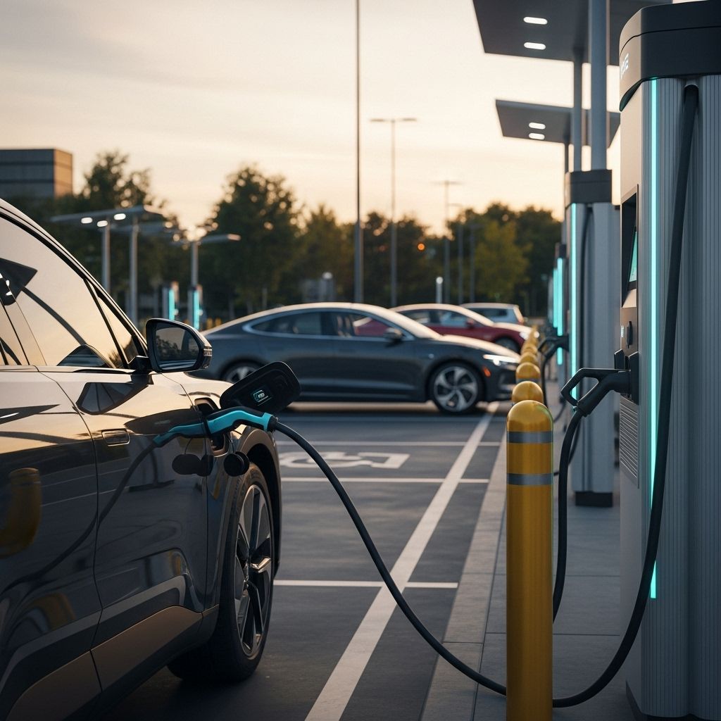 Learn about EV charging station types, where to find them, charging levels, and the future of sustainable electric vehicle infrastructure.