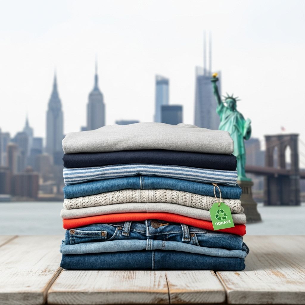 Discover 15 trusted places in New York City to donate your clothes, shoes, and accessories for maximum impact—supporting local communities and sustainable fashion.