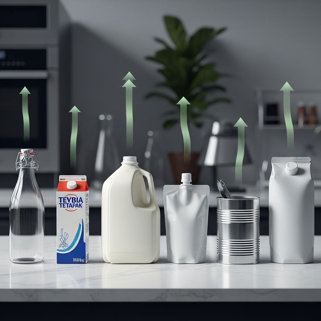 Explore the full environmental impact of milk containers—plastic jugs, cartons, bags, glass, and reusable options—and how your choice matters.