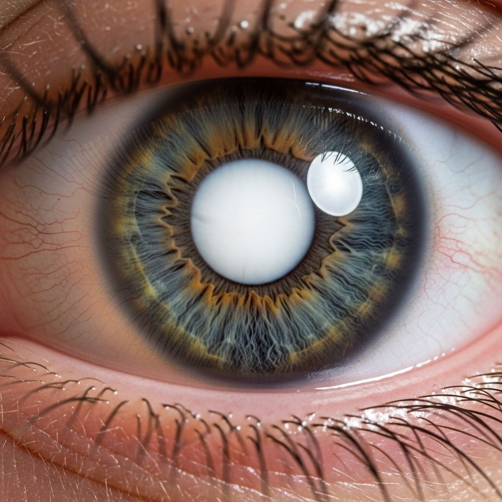 Learn what causes white spots in the eye, their symptoms, treatment options, and when to see a doctor for urgent eye health concerns.