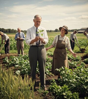 Discover the visionaries who revolutionized agriculture through organic farming principles