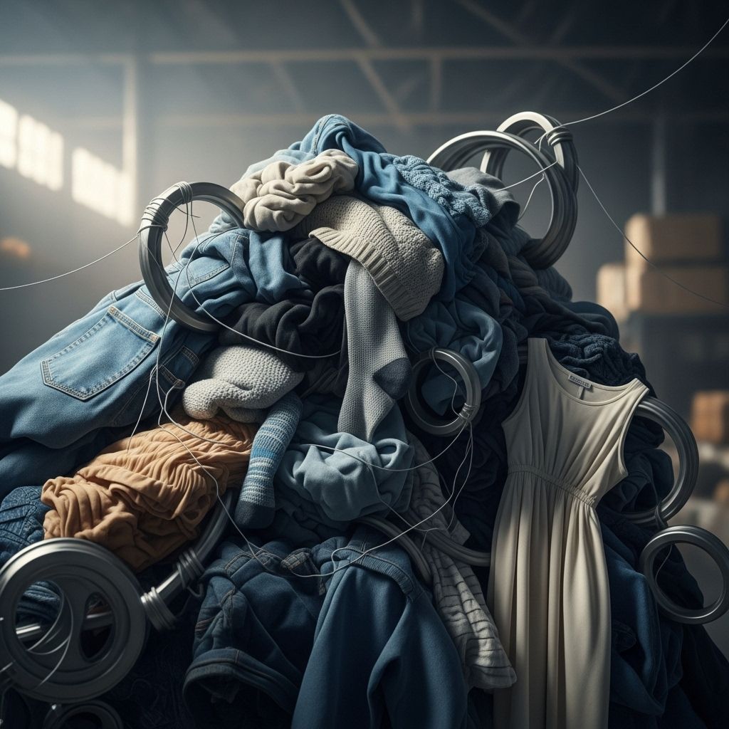 Explore the obstacles, complexities, and future solutions to effective clothing recycling and circular fashion.