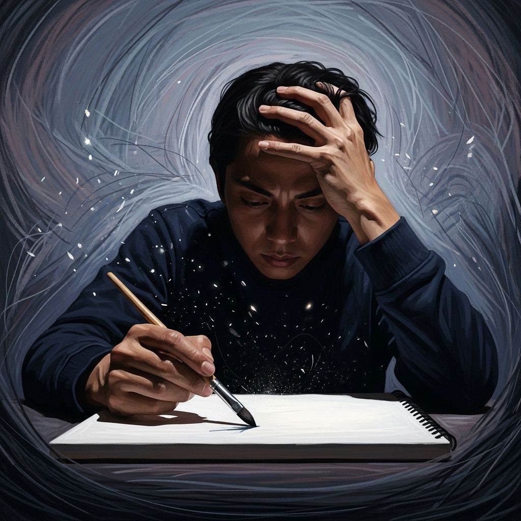 Why Creative Work Triggers Anxiety: Causes, Consequences, and Troubleshooting Strategies Mindful practices can transform stress into productive energy and sustain your muse.