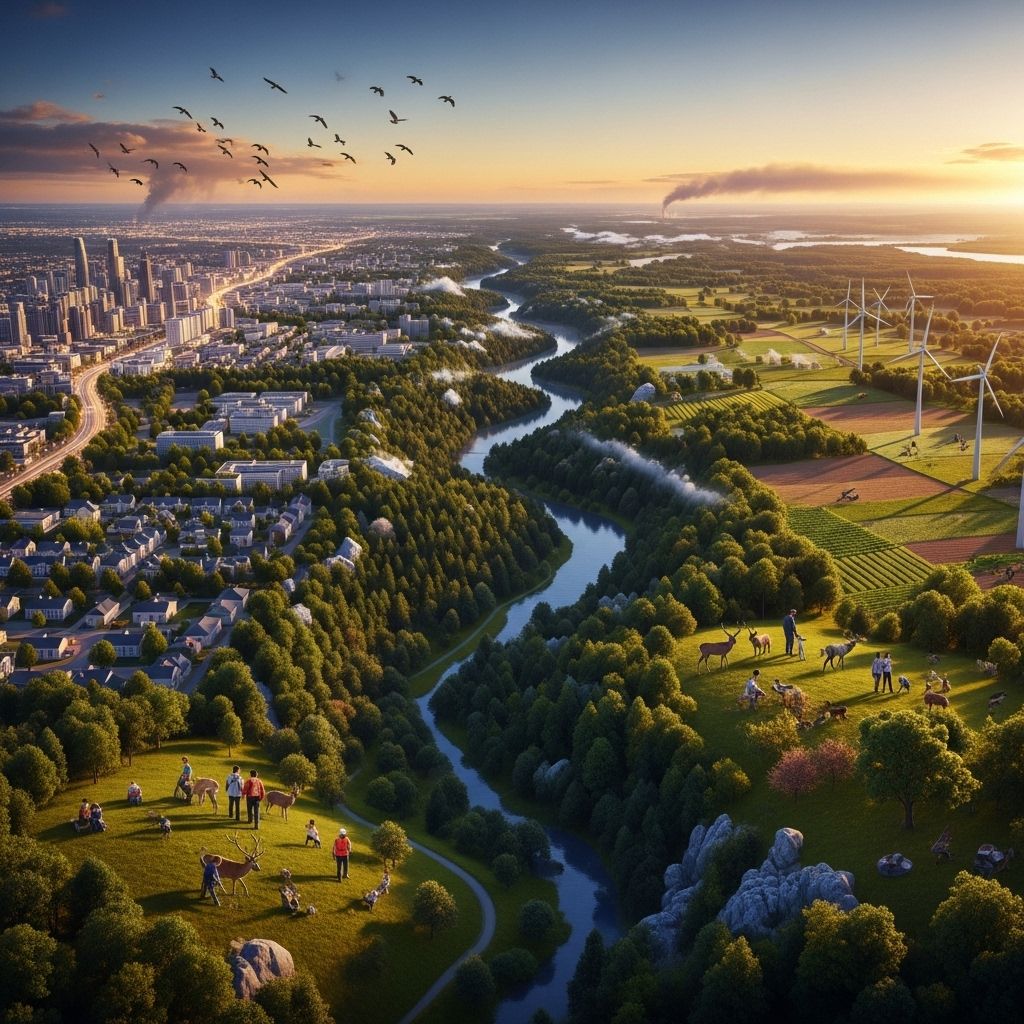 Explore how land use shapes climate, ecosystems, food security, and our future, and why sustainable choices are crucial.