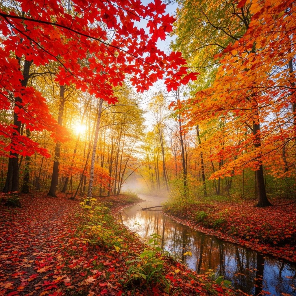 Hidden pigments and weather cues combine to produce nature’s fiery fall display.