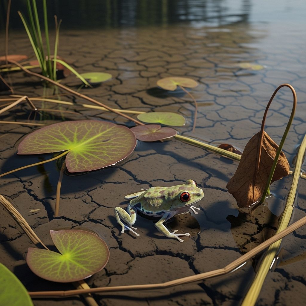 The global decline of amphibians signals an urgent biodiversity crisis with cascading effects on ecosystems and human well-being.