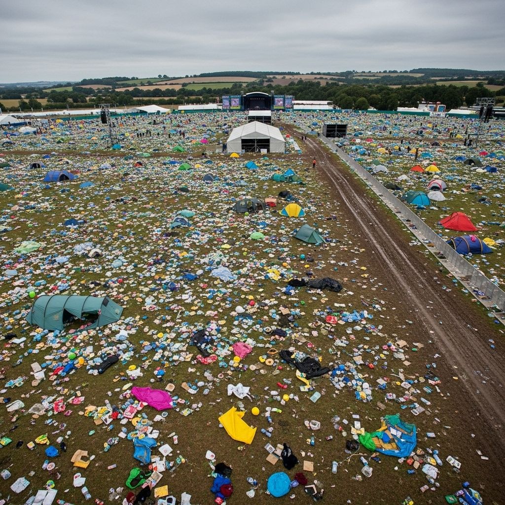 Unveiling the real environmental cost behind the music, community, and celebration of modern festivals.