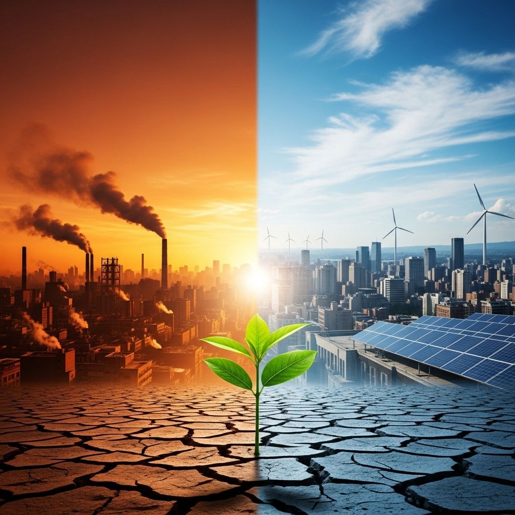 The world faces a critical juncture—only swift, systemic decarbonization can avert the worst impacts of climate change and ensure a livable future.