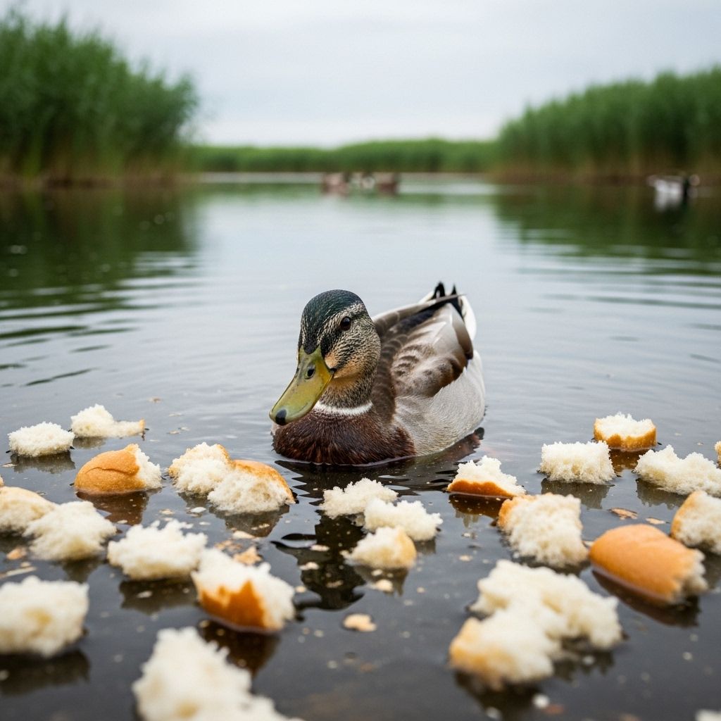 Feeding bread to ducks harms their health and the ecosystem—learn safer, healthier alternatives and the science behind responsible duck feeding.