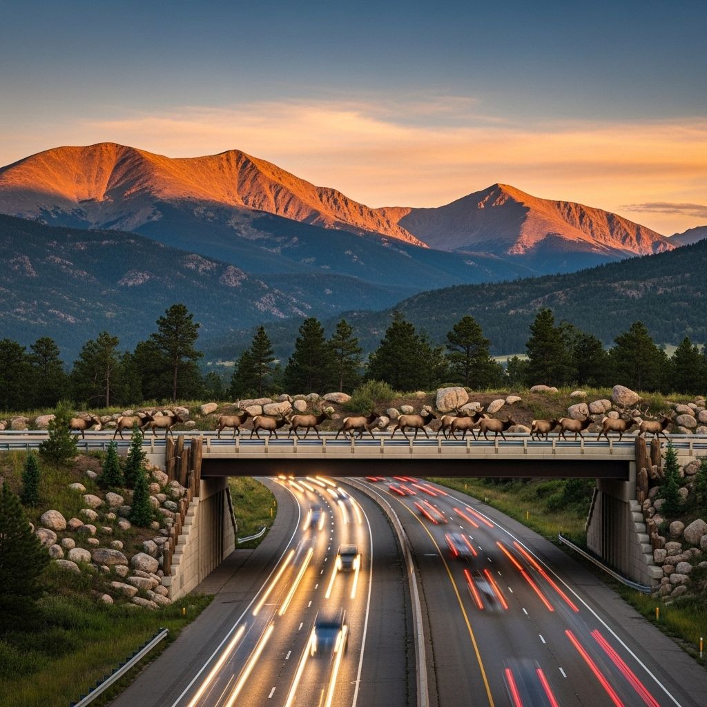 Wildlife crossings in Colorado reduce collisions, protect ecosystems, and transform transportation for both people and animals.