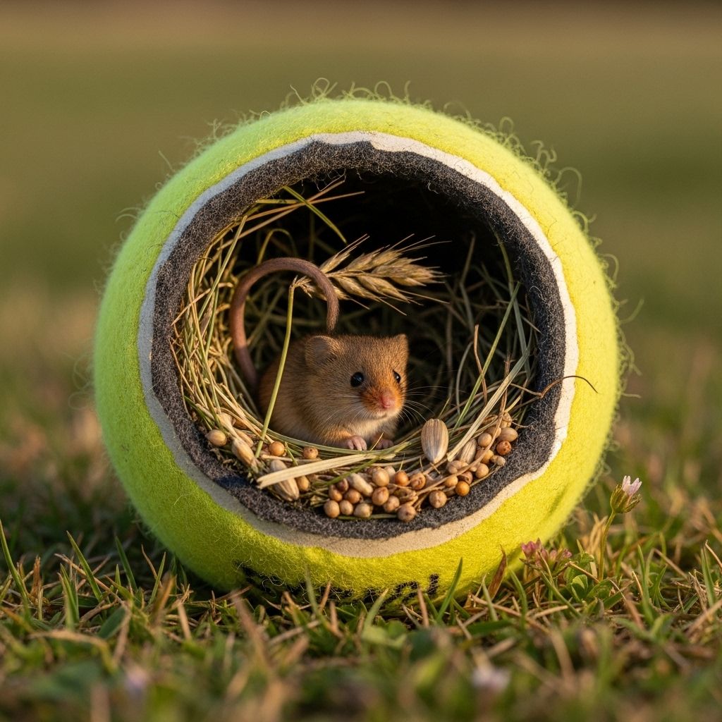 How Wimbledon Tennis Balls Save Britain’s Tiniest Mice Discarded balls transform into elevated shelters shielding mice from floods and foes.