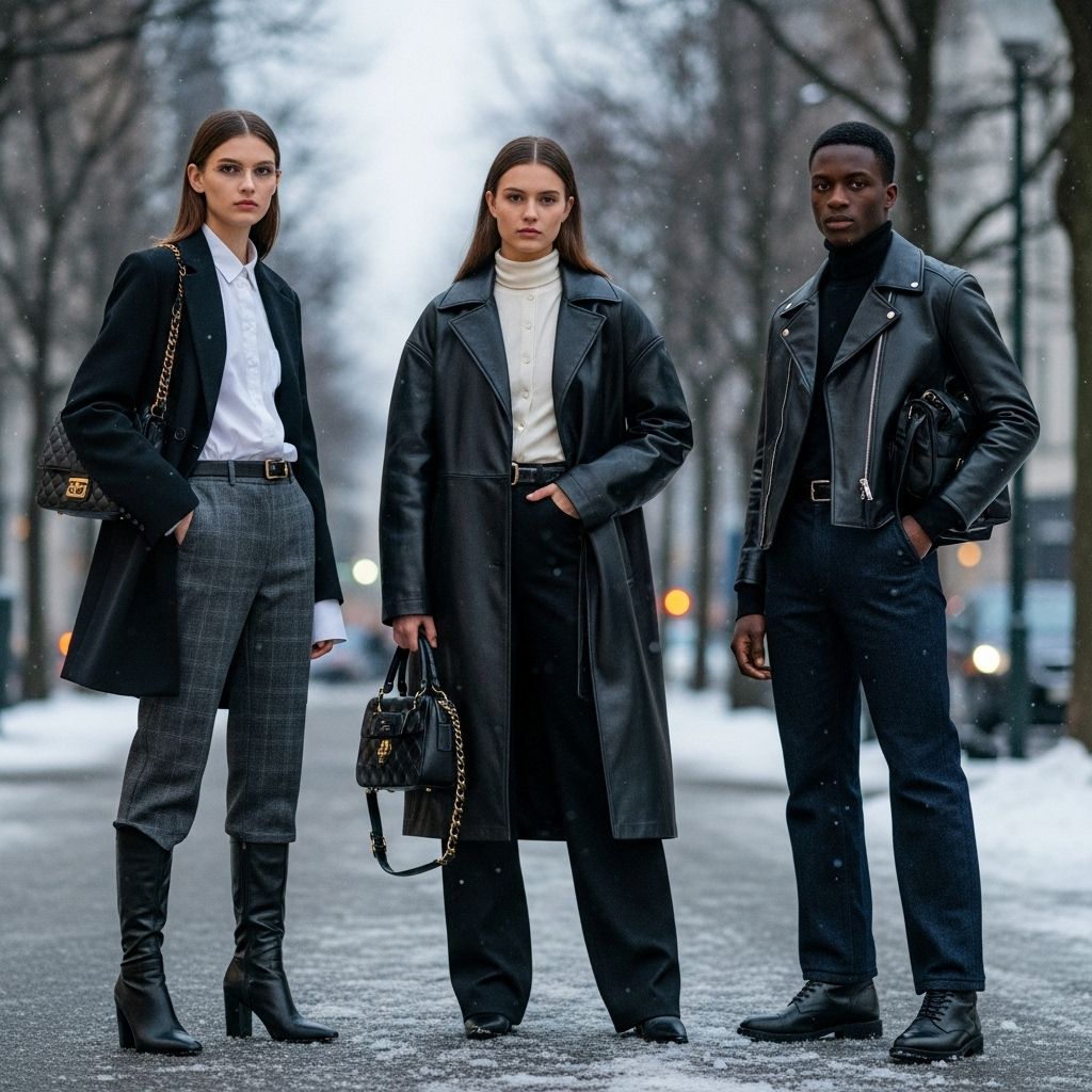 Explore the most influential winter trends for 2022-23, from cozy robe coats to statement shearling and vibrant cargos.