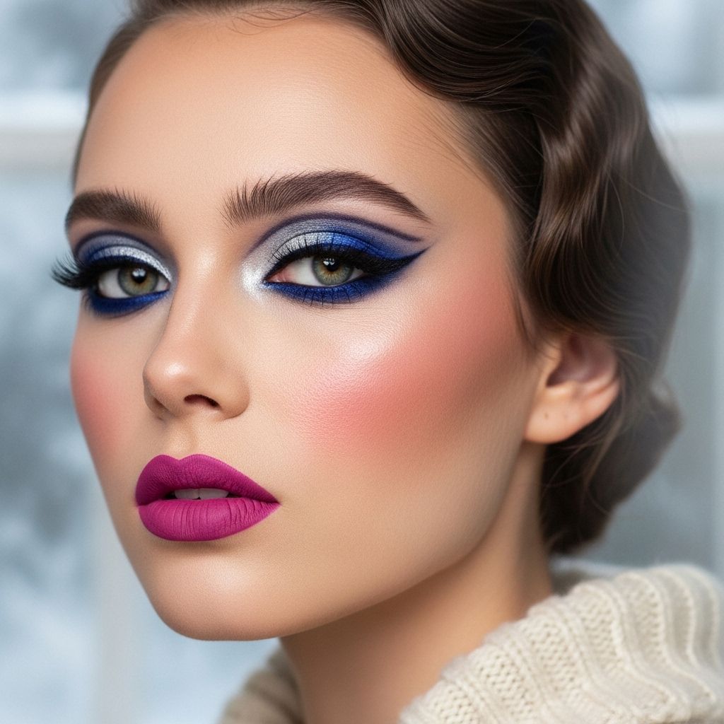 Get inspired by Winter 2022’s biggest makeup trends—bold blush, glossy lips, graphic liners, and more for your most dazzling season yet.