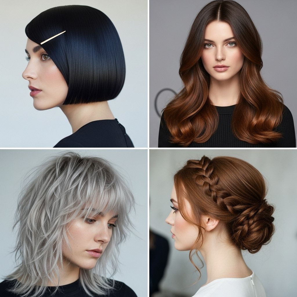 Uncover the season’s most stylish hair trends—from sculptural braids to glossy wet looks—with pro tips and must-have ideas.