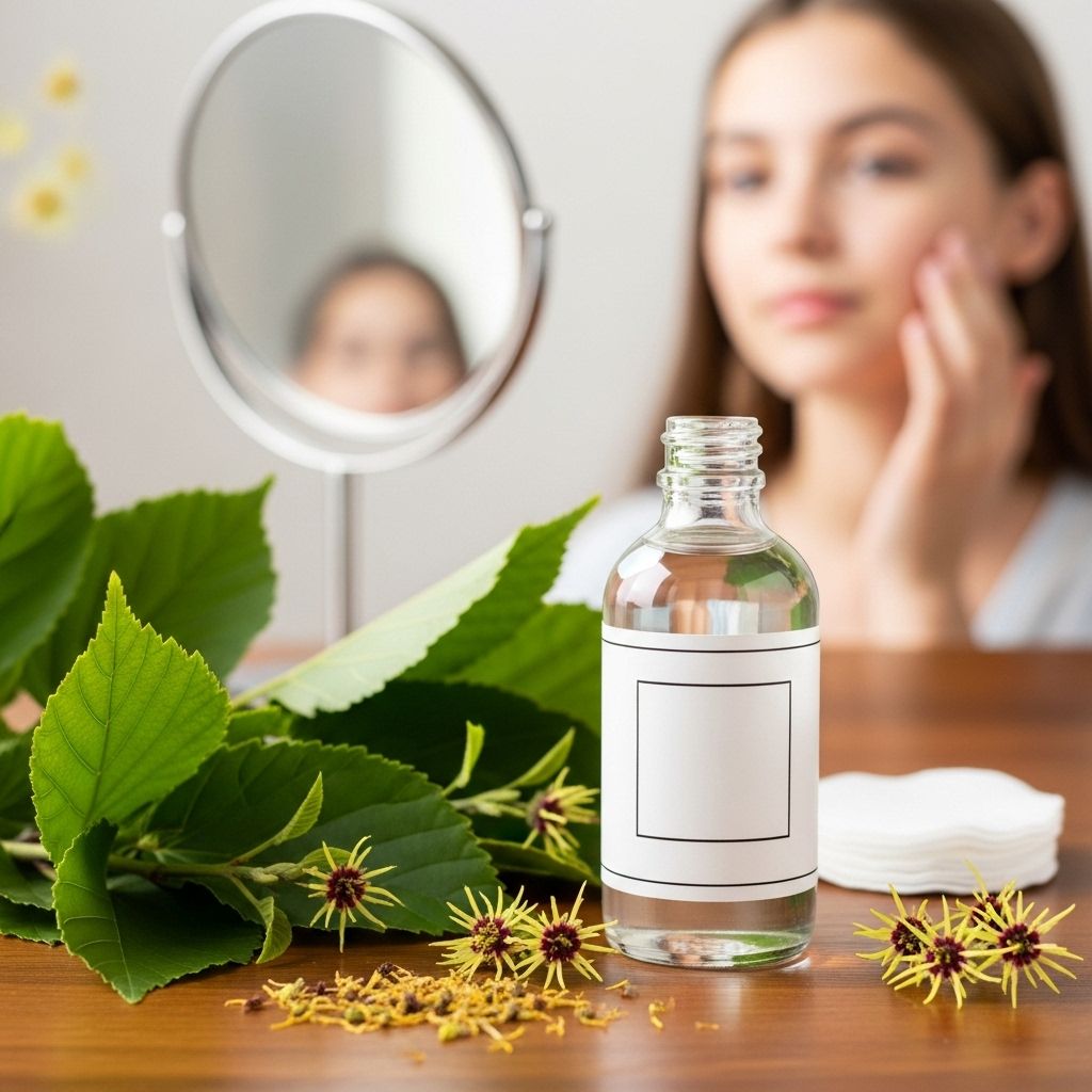 Witch Hazel for Teens: Is It a Safe and Effective Skincare Ingredient? An astringent solution that tackles excess oil and redness without stripping moisture.