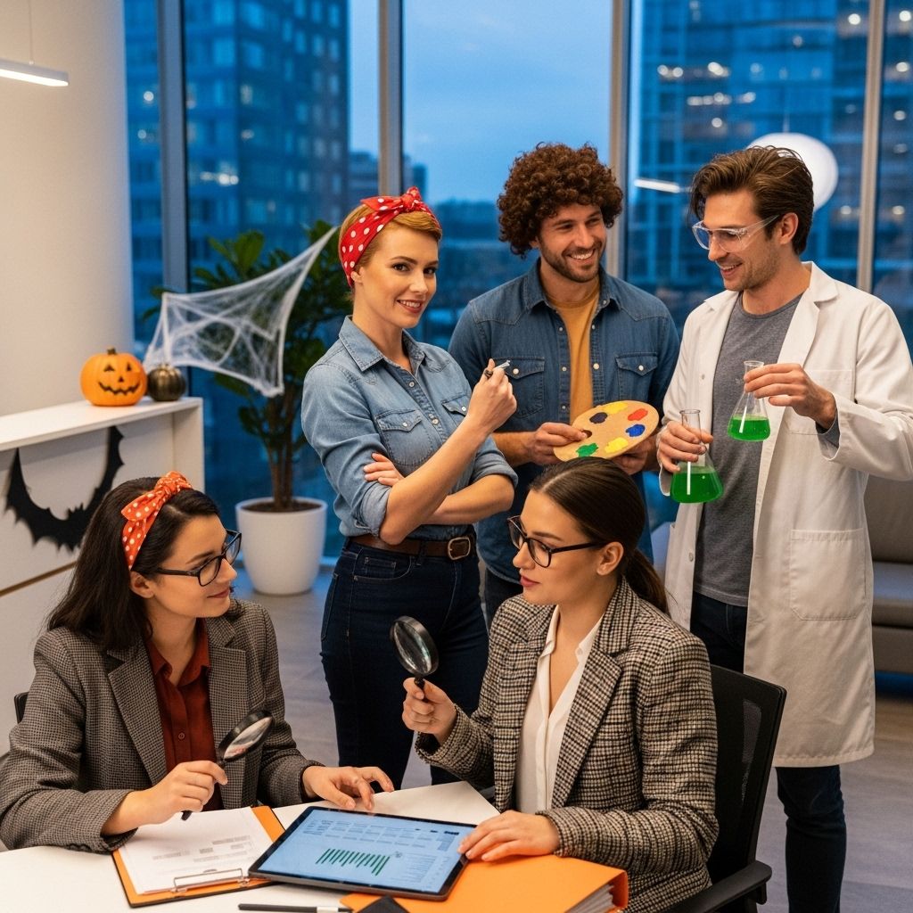 Stay festive and professional with these creative, office-appropriate Halloween costumes perfect for your workplace in 2025.