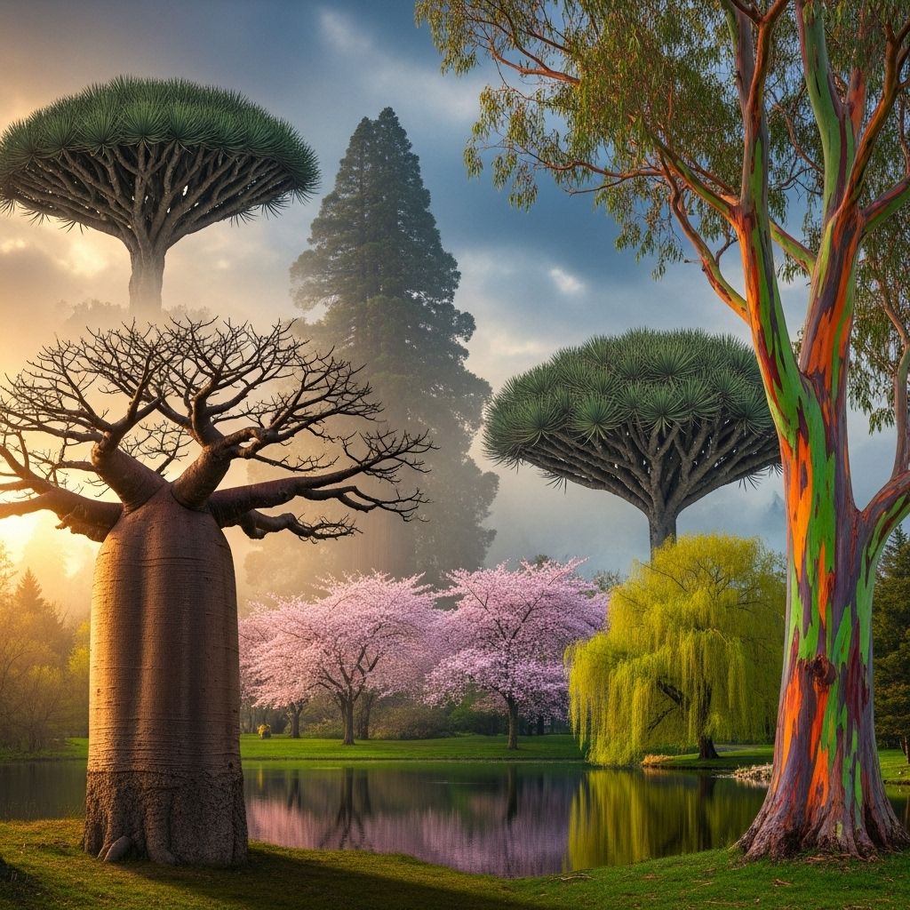 Discover the extraordinary world of remarkable trees, their unique traits, ancient origins, and cultural legends from across the globe.