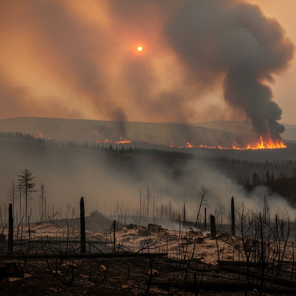 Explore the history, devastation, and impact of America’s most catastrophic wildfires spanning centuries.