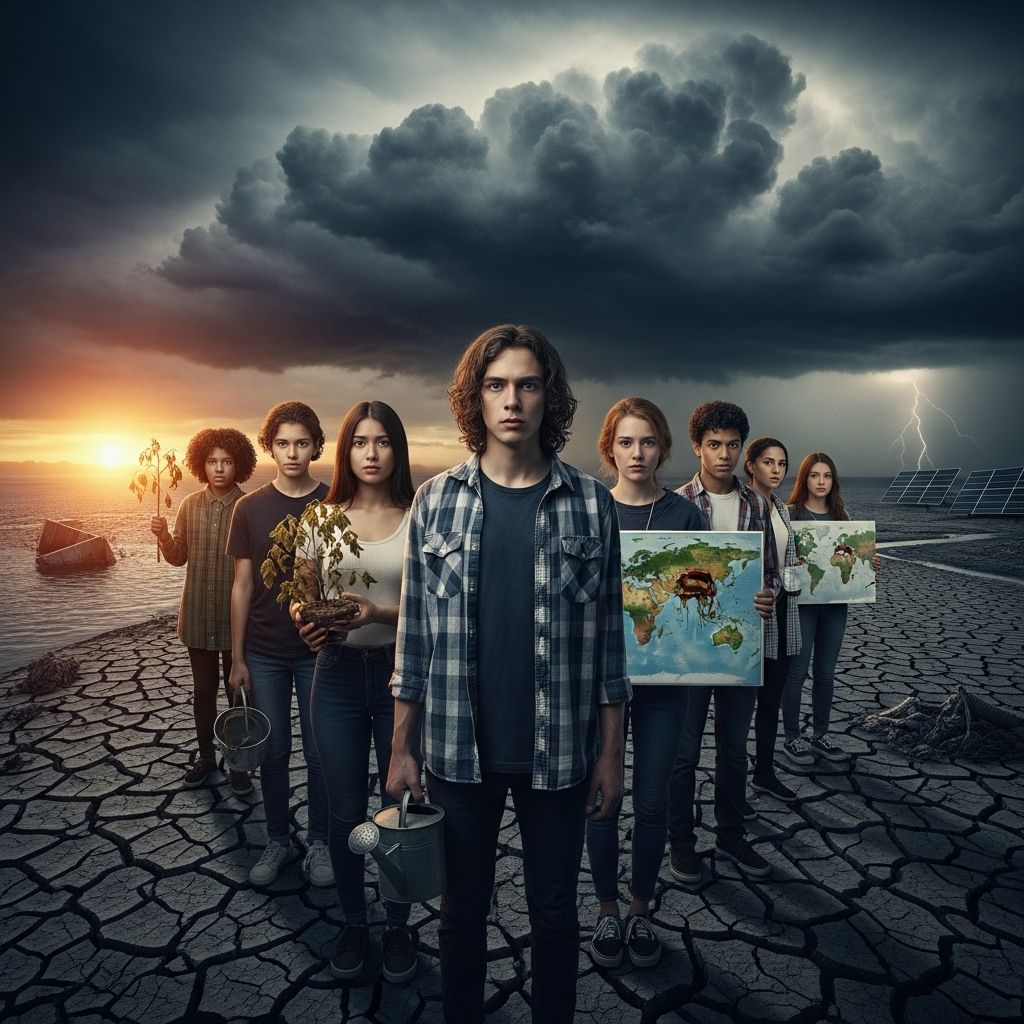 Young people face greater risks and mental health challenges as climate change accelerates, yet their activism and hope drive global transformation.