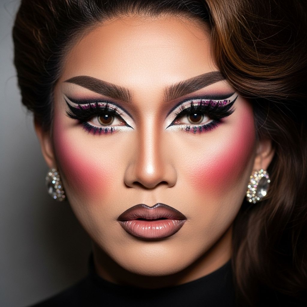 RuPaul's Drag Race star Yuhua Hamasaki redefines 'extra' glam in a dazzling step-by-step drag makeup transformation.