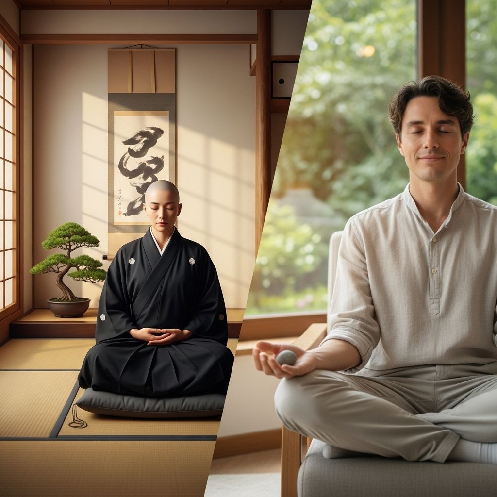 Zen vs. Transcendental Meditation: In-Depth Comparison of Approaches, Benefits, and Effects One tradition invites insight through stillness, the other guides effortless inner calm.